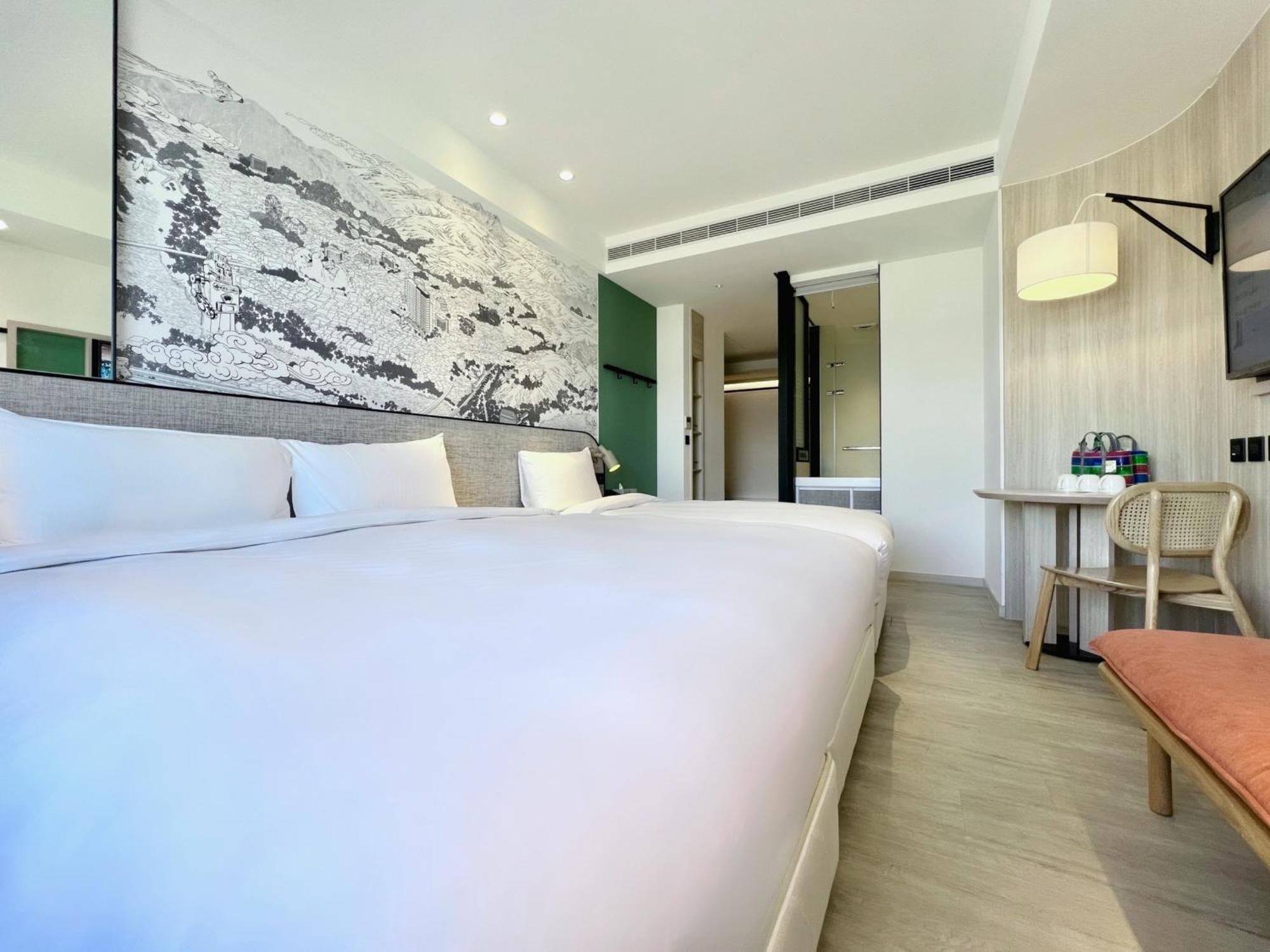 Boutech Jiantan Hotel Taipei Eksteriør billede