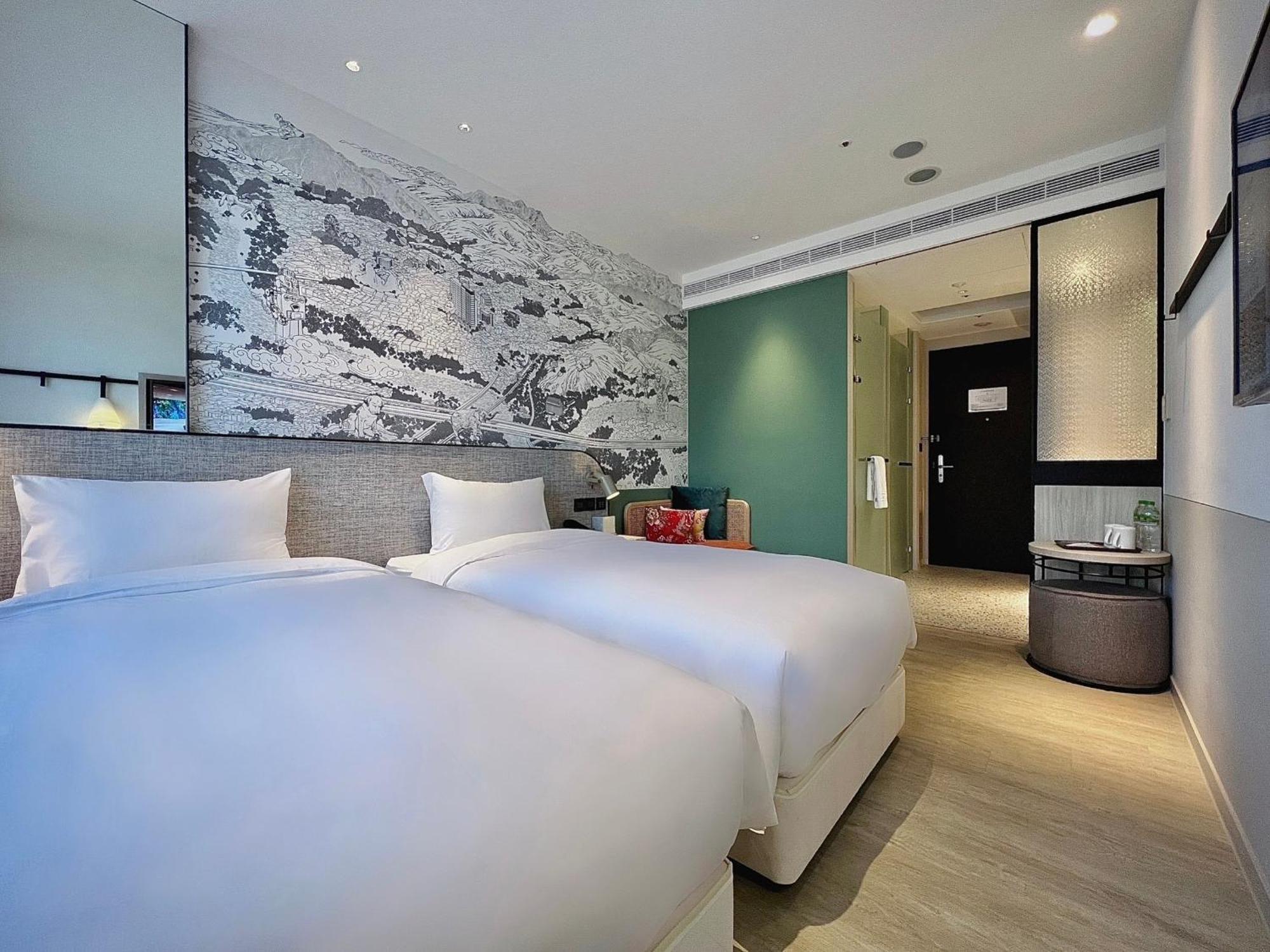 Boutech Jiantan Hotel Taipei Eksteriør billede