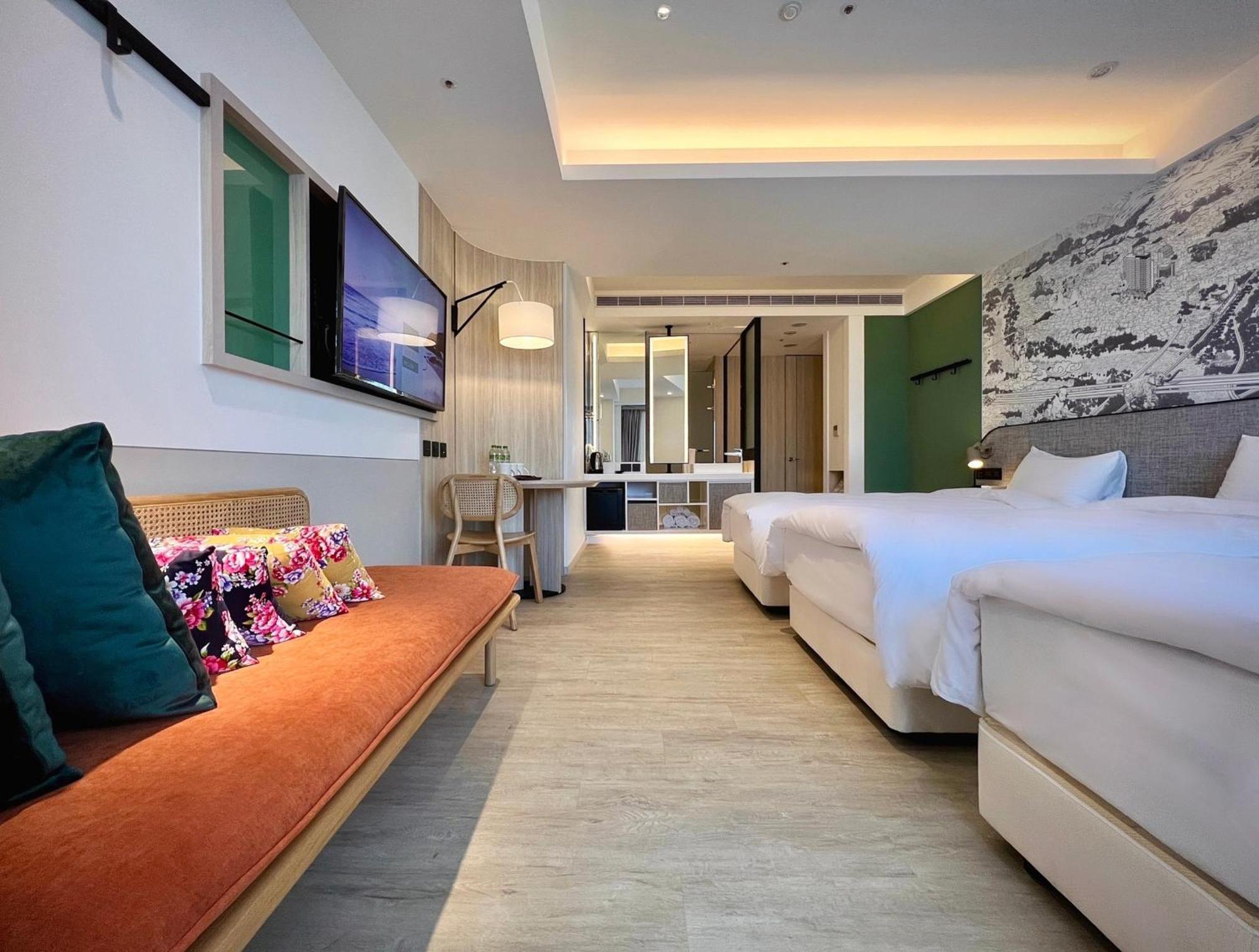 Boutech Jiantan Hotel Taipei Eksteriør billede